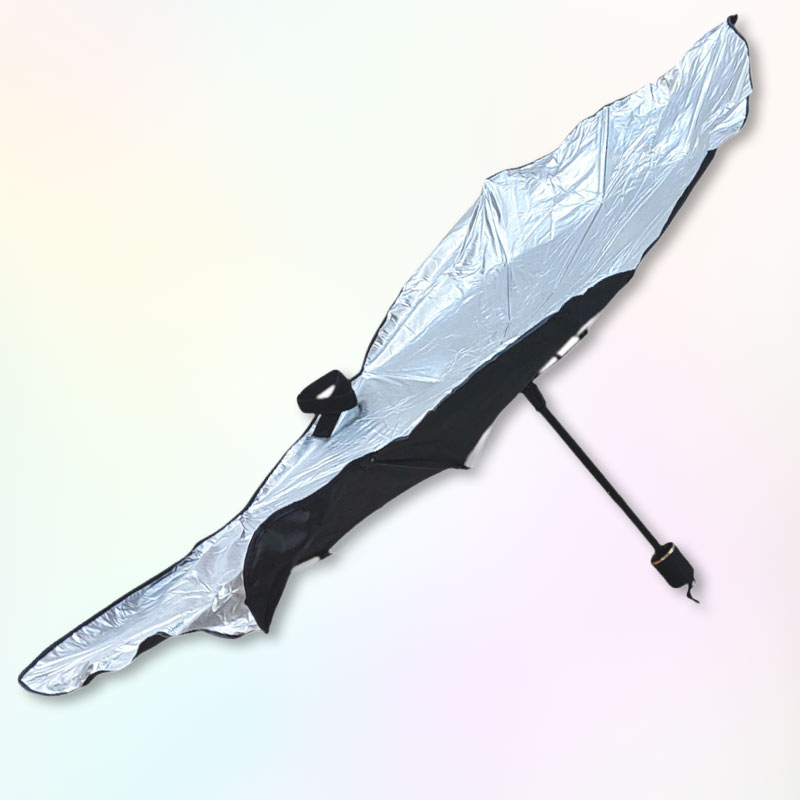 Чадър сенник за кола с калъф 130 х 75 см - Image 2