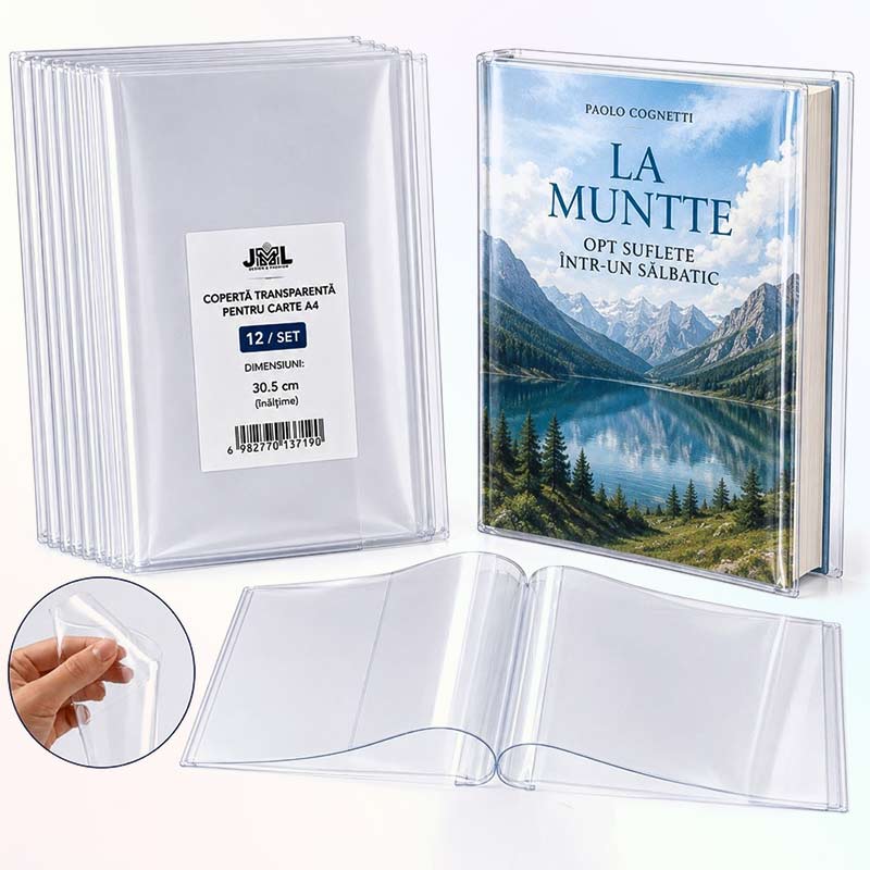 Прозрачна подвързия A5 21.5 × 15 cm - Image 2