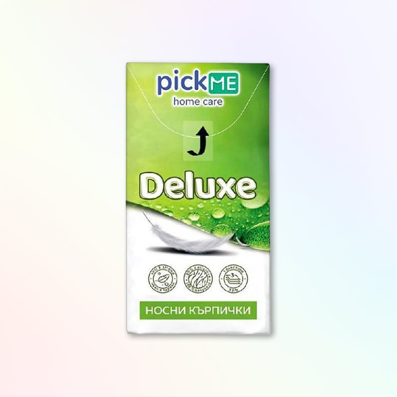 Носни кърпи Pick Me, стек 10 броя - Image 2