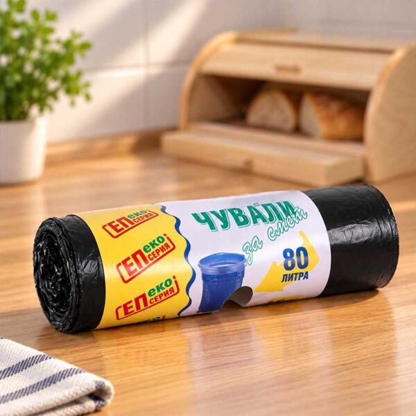Чувал ролка за смет 80 л