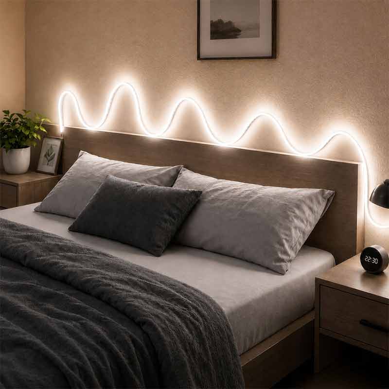 Самозалепваща LED лента 5 м, USB 5V, студено бяла светлина - Image 3
